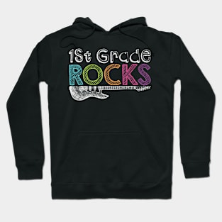 1st Grade Rocks Hoodie